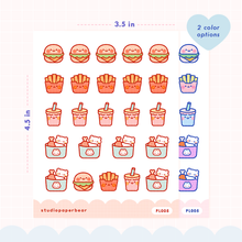 Load image into Gallery viewer, ♡ PL005 | fast food
